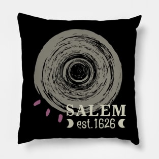 Salem Established 1626 Witch Trials Wicca Samhain Pillow