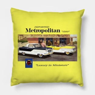 NASH METROPOLITAN - advert Pillow