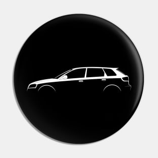 Audi RS 3 Sportback (8P) Silhouette Pin