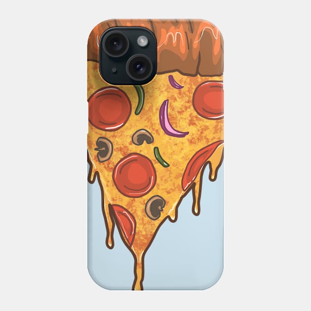 I love pizza- Pizza art Phone Case by MiaArt365