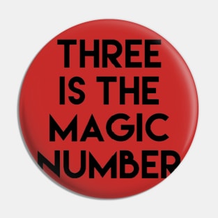 Three is the Magic Number (Peter 2) Pin