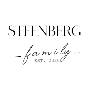 Steenberg Family EST. 2020, Surname, Steenberg T-Shirt