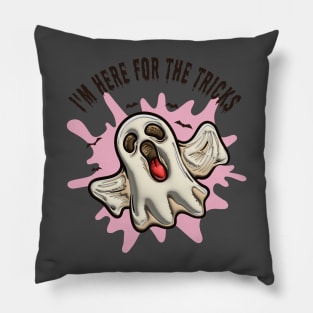 Im here for the tricks Pillow