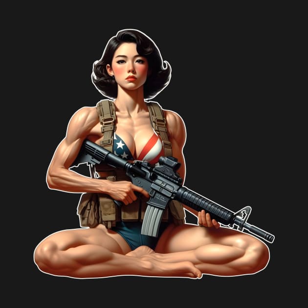 Tactical Girl by Rawlifegraphic