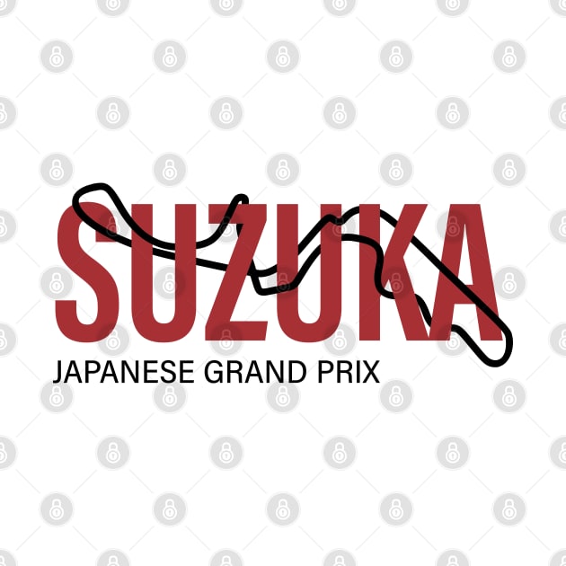 Suzuka Grand Prix T-Shirt, Japan Grand Prix Tshirt, Suzuka F1 Hoodie, Scuderia Ferrari Shirt, Ferrari Crewneck Tee, Ferrari, Japanese Formula 1 Stickers and Gifts by Inspirit Designs