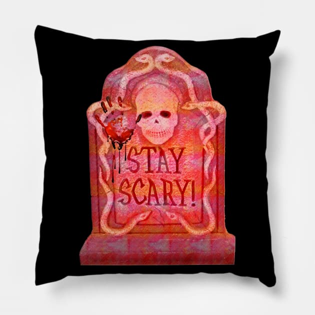 Halloween Tomb Stone Pillow by holidaystore