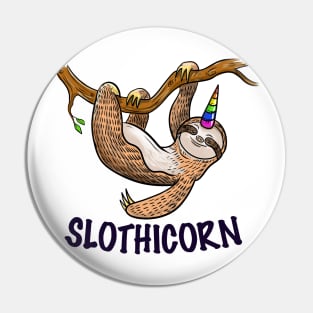 Happy Sloth Pin