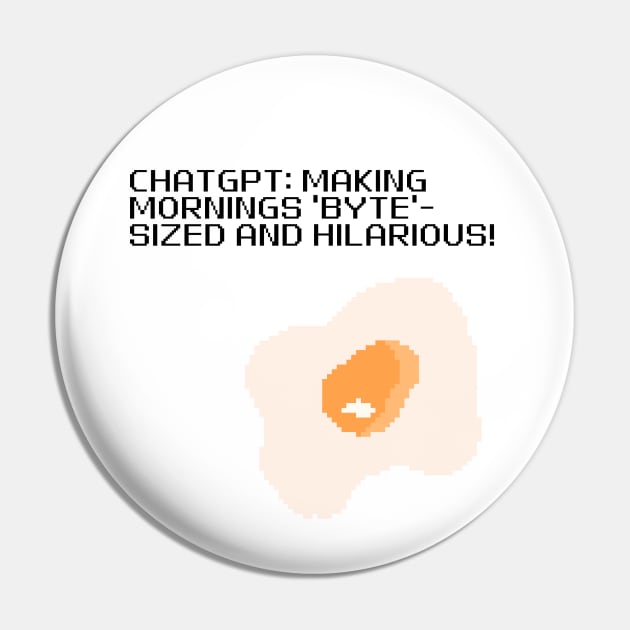 Eggcelent AI Art Pin by Prints Charming