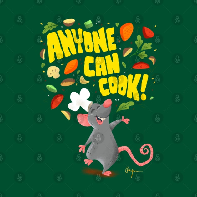 Anyone Can Cook! by Artbycheyne