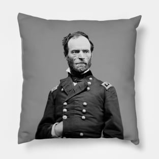 General William Sherman Portrait Pillow