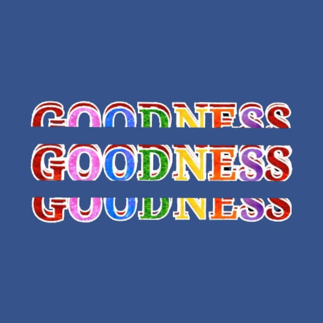 goodness text art design by Dilhani