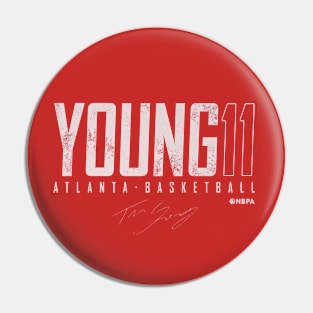 Trae Young Atlanta Elite Pin