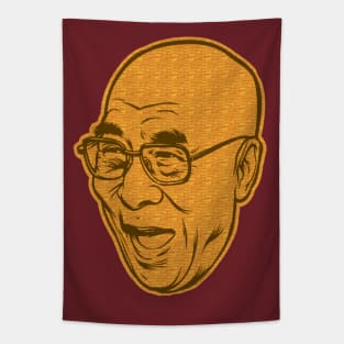Dalai Lama XIV Laughing Tapestry