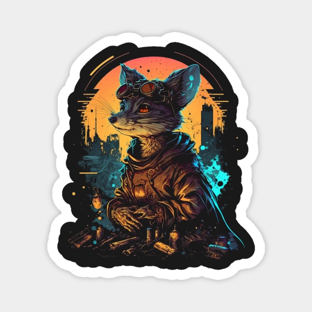 Sprawlrat of NIMH Magnet by nickedenholm