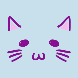 Purple cat T-Shirt