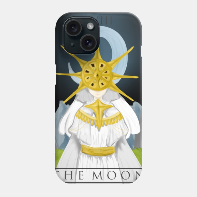 Gwyndolin, the Moon Phone Case by MooseNGoose