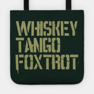 NATO Phonetic Alphabet - Whiskey, Tango, Foxtrot Tote