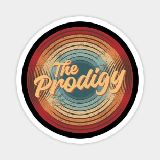 the prodigy vintage circle Magnet