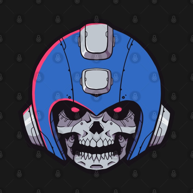 Megaman Skull by marceloosapo