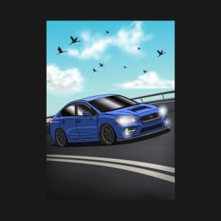 Subaru Impreza WRX STi Evo Eye (2015) Driving T-Shirt