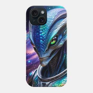 Reptilian Extraterrestrial Phone Case