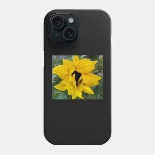 Sunflowers for Peace on Earth: Open the Heart in Solidarity with Ukraine Phone Case