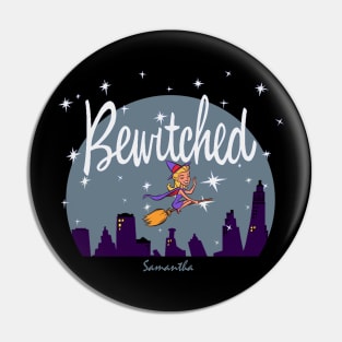 Bewitched To The Moon Pin