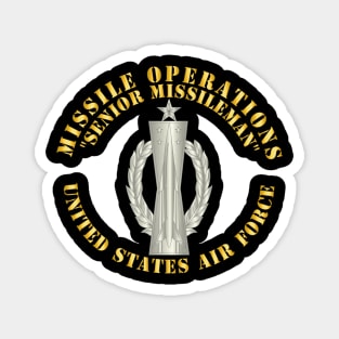 USAF - Missile Operations - Missileman - Senior Magnet