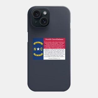 Words of the Regulators (Back Print) Phone Case