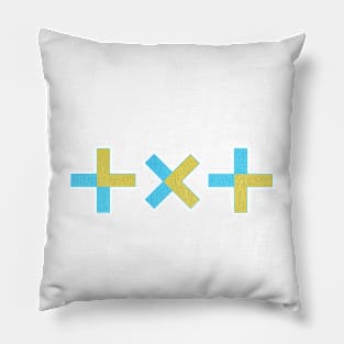 tomorrow x together - embroidered logo Pillow