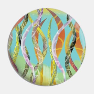 Abstract Colorful Natural Forest Dream Pin