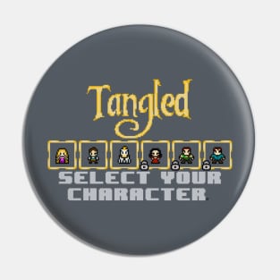 TANGLED SELECT SCREEN Pin