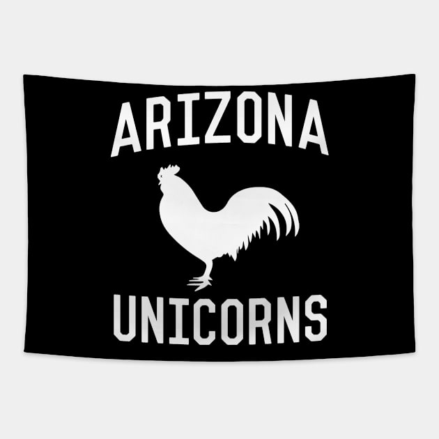 Arizona Unicorns Tapestry by Flippin' Sweet Gear