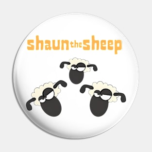 Vintage Sheep TV Series Cartoon The Shaun Pin