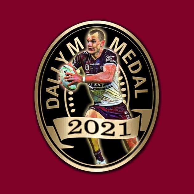 Manly Sea Eagles - Tom Trbojevic - Dally M Winner 2021 by OG Ballers