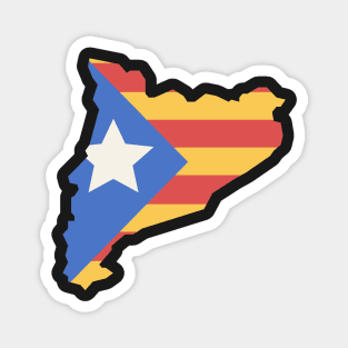 Independence For Catalonia | Catalunya Country & Flag Magnet