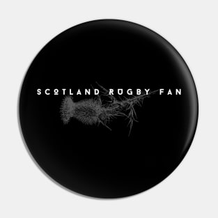 Minimalist Rugby #004 - Scotland Rugby Fan Pin