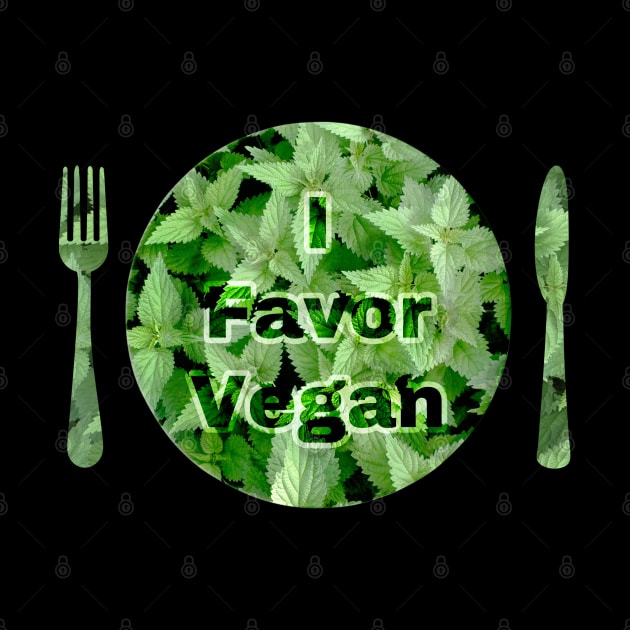 I Support Vegan by OksBPrint