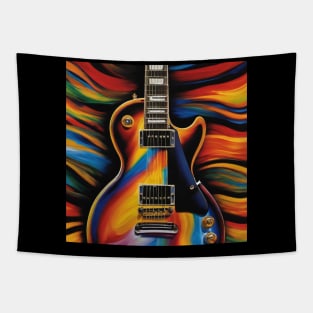 Guitarist - Gibson Style Artistic Electric Guitar Tapestry