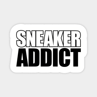 Sneaker Addict Outline BLK Magnet