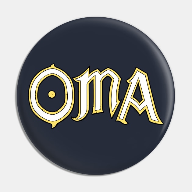 Oma Logo Pin by kantonic
