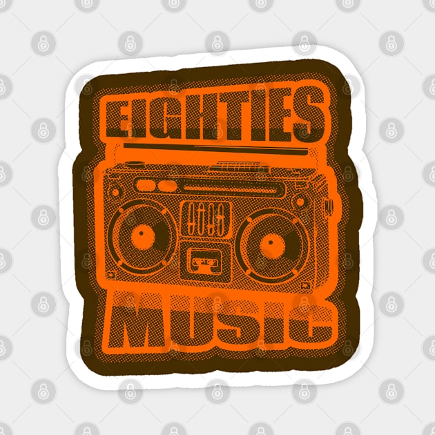 Eighties Music Magnet by mailboxdisco