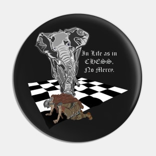 Chess, No mercy Pin