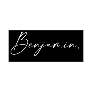 Benjamin Name, Benjamin Birthday T-Shirt