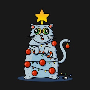 Merry Cat-mus Meow T-Shirt