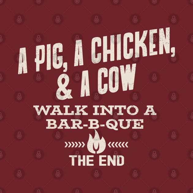 A Pig, A Chicken, & A Cow Walk Into A Bar B Que - The End by Etopix