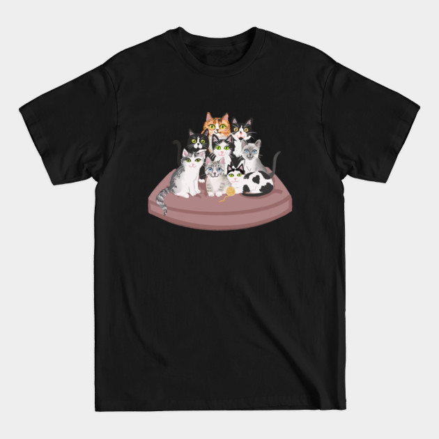 Discover Family cat - Cats - T-Shirt