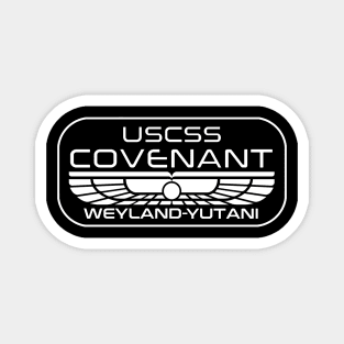 UCSS Covenant crew white Magnet