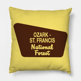 Ozark - St Francis National Forest Pillow