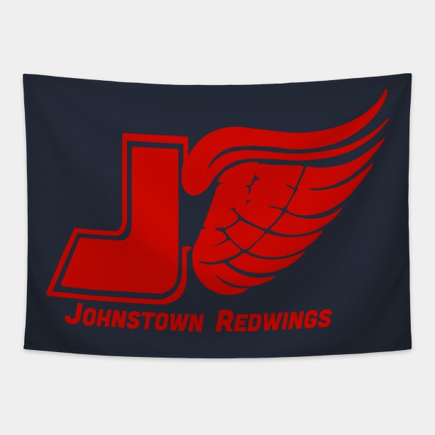 Defunct Johnstown Redwings Hockey 1979 Tapestry by LocalZonly